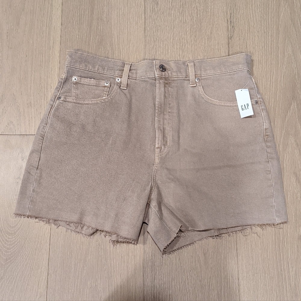 GAP Women's Tan Denim Shorts